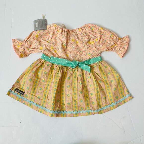 NWT Matilda Jane Size 4 Play Outside Floral Tunic - Picture 5 of 7